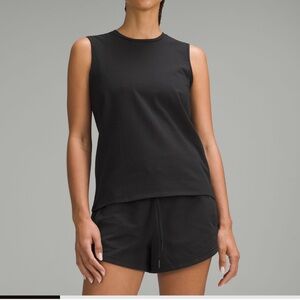lululemon athletica Black Sleeveless Top
